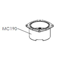 Lelit | Kesselunterteil verchromtes Messing | MC190