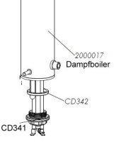 Lelit | Heizung CD341 | Heizung Dampfboiler für...